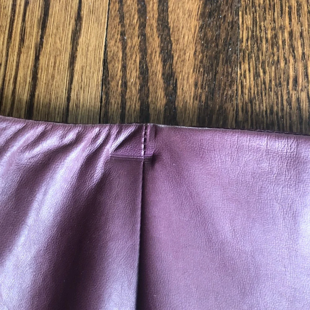 Elie Tahari leather skirt NWT - Picture 5 of 8